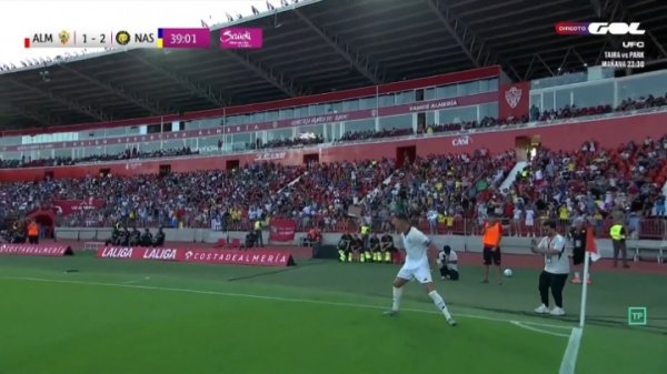 半场双响！C罗禁区造点&切身主罚掷中后siu庆祝，顺利2-1反超
