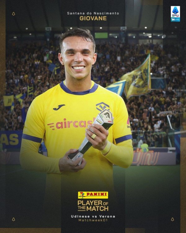 斯基拉：佛罗伦萨和AC米兰温雅维罗纳21岁前卫吉奥瓦尼-桑塔纳